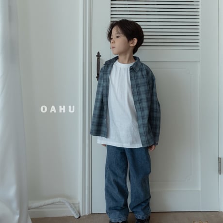 oahu/33. urban check shirt JS-JXL