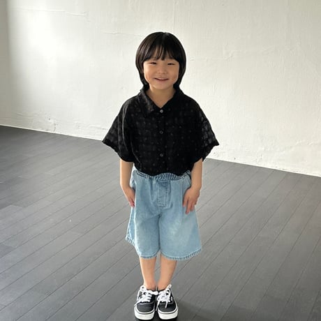 foov/42. denim half pants JS-JM