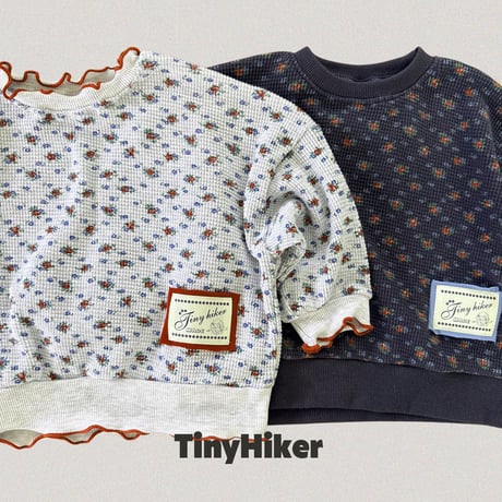 tinyhiker/8. madlen waffle man-to-man XS-XL
