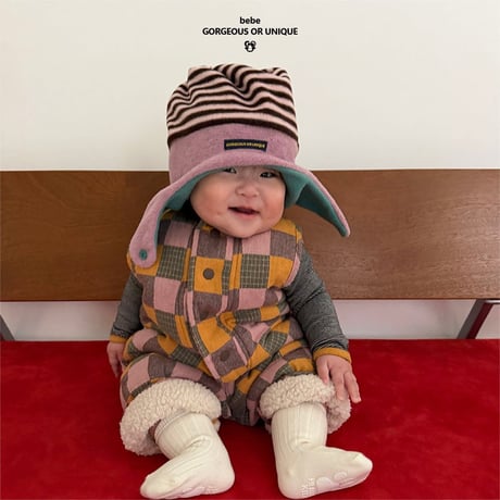 gou/8. B- rect overalls 2(6-12M)-3(12-18M)