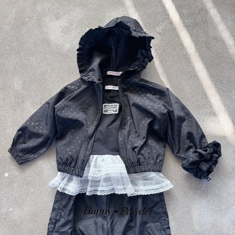 bunnypowder/33. fril hood jumper ADULT