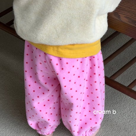creambbang/8. pompom jogger pants XXS-XL