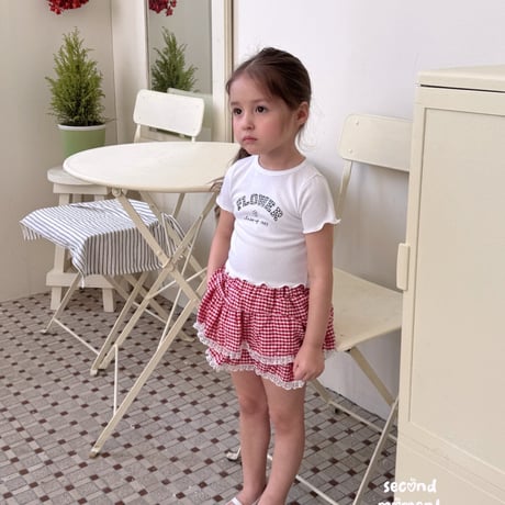 secondmoment/56. flower T-shirt JS-JL