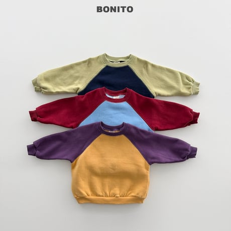 bonito/22. color raglan man-to-man JS-JM