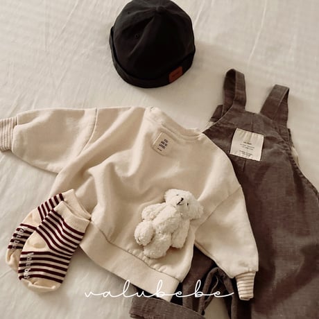 valubebe/10. bear point man-to-man 6M-S