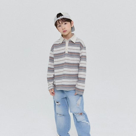 forkchips/32. dandy shirts collar T-shirt JS-JXL