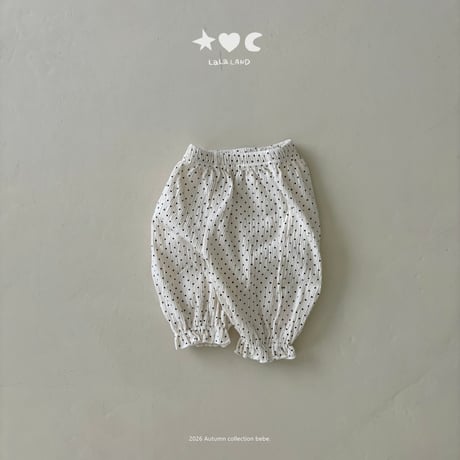 lalaland/50. b dot sausage pants 6M-18M