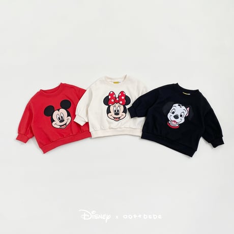 oottbebe/24. disney man-to-man XS(1-2Y)-XL(6-7Y)