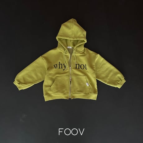 foov/63. why hood zipup S-XL