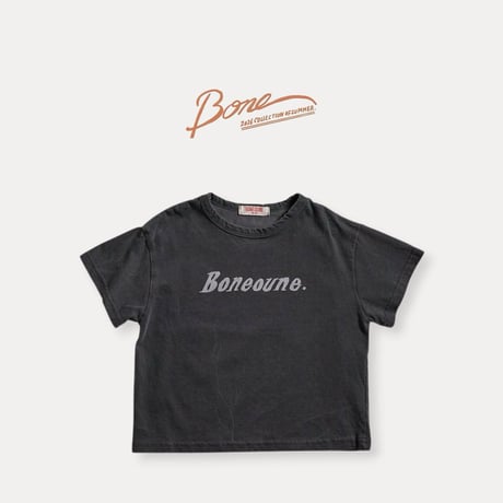 boneoune/88. letter pig half t T-shirt XS-XL