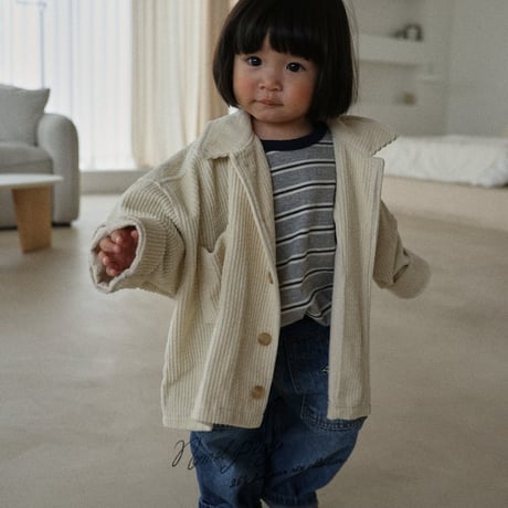 normalplay/34. day stripe T-shirt 12M-L