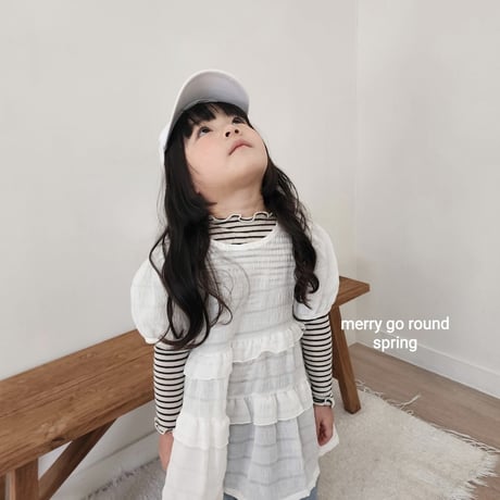 merrygoround/32. sisuru fril blouse XS-2XL
