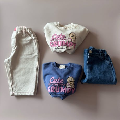 bonbonbutik/25. grumpi man-to-man XS-XL