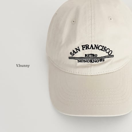 vbunny/8. sanfran cap FREE(48-53CM)