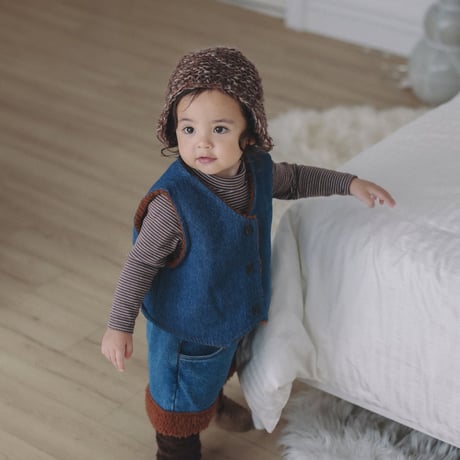 onu/28. denim sheep pants BABY(12M)-S(3-4Y)