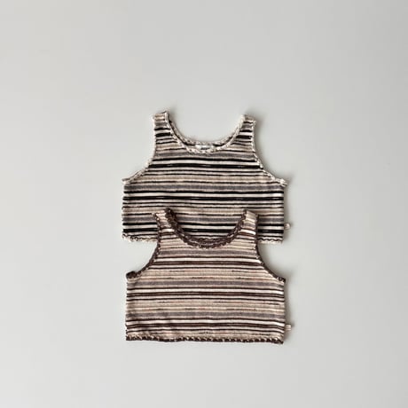 onu/37. knit vest BABY(12M)-XL(6-7Y)