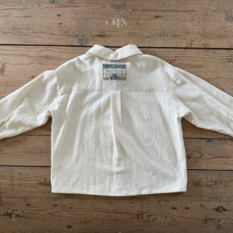 oren/9. edd embroidery shirt S-XL
