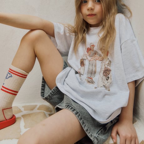 bymimi/19. baseball T-shirt S-XL