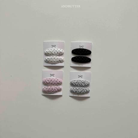 andbutter/1. Rustling Dot Hair Pin FREE