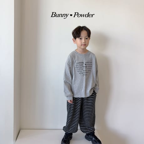 bunnypowder/77. warm heart T-shirt 2XL-4XL
