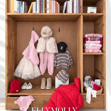 ellymolly/90. snow flower fril cardigan 3-11