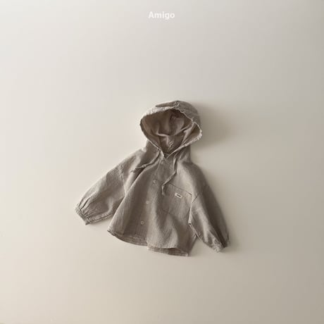 amigo/52. mine hood shirt XS-XL