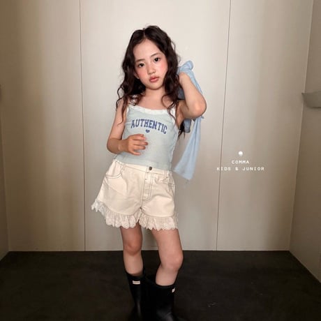 comma/217. lace sleeveless 110-130