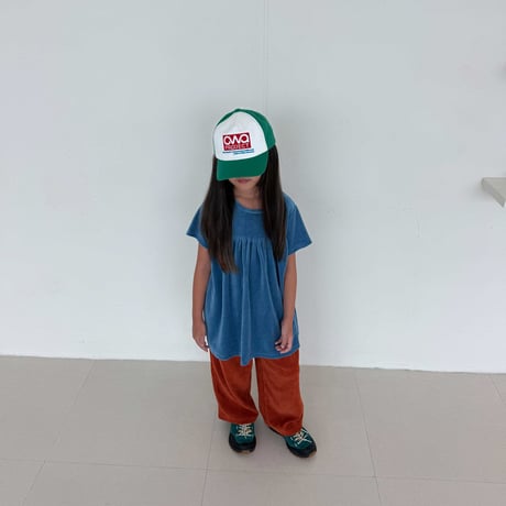 owa/37. shirring velloa one-piece S-XL