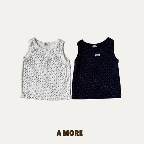 amore/72. flower songe sleeveless JS-JM