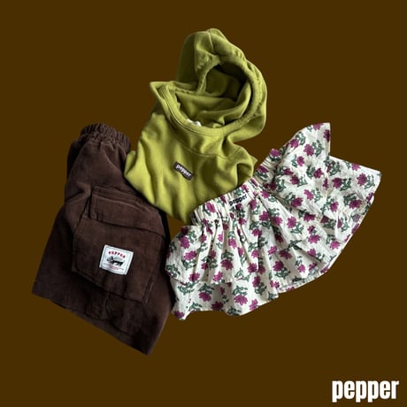 pepper/41. coco corduroy bermuda  XS-XL