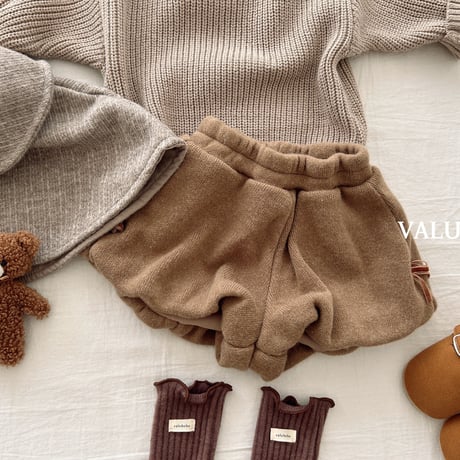 valubebe/94. bullon skirt pants 6M-S
