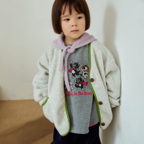 hans/14. compotable cardigan XXS-JS