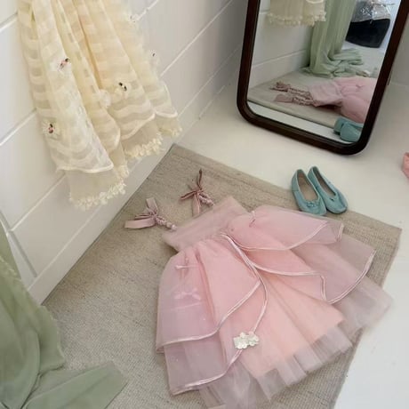 aiai/58. roze shabette dress 90-130