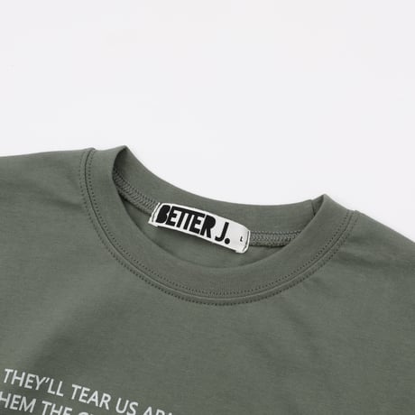betterj/45. letter T-shirt L-JS