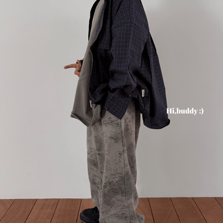 hibuddy/13. check day shirt S-XL