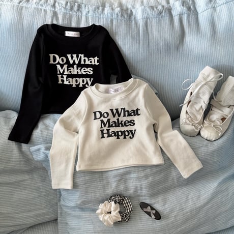 matilda/153. crop lettering T-shirt 5-13