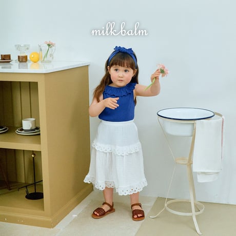 milkbalm/23. pure punching skirt XS-XL