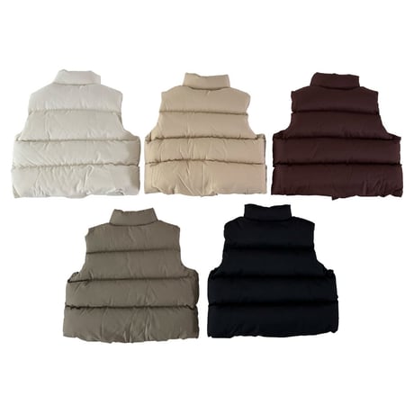 our/94. plan 25FW padding vest JS-JXL