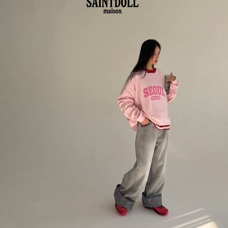 saintdoll/50. seoul man-to-man XL-JM