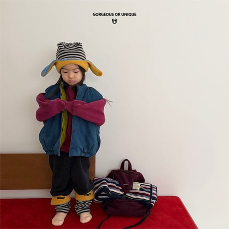 gou/108. both sides ) vest JS(8-9Y)-JL(10-11Y)