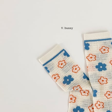 vbunny/26. flower socks set FREE(32CM)