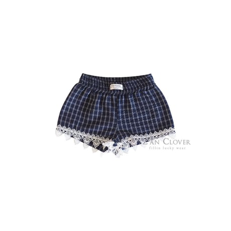 zanclover/118. merry check shorts  3-11