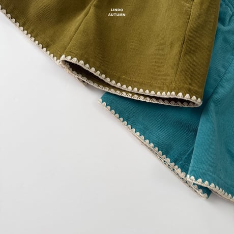 lindo/6. corduroy mello half pants XS-XL