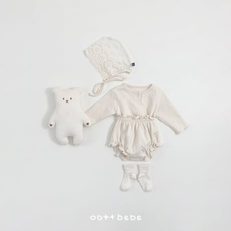 oottbebe/51. kozi set bloomer S(0-6M)-M(6-12M)
