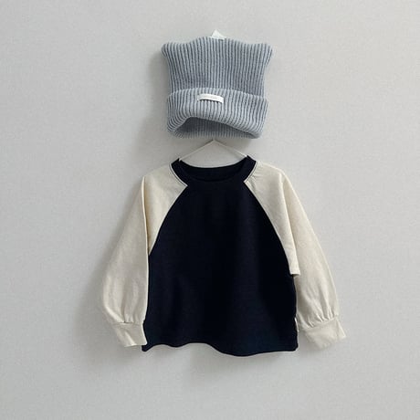 minirobe/44. Cozy Raglan Tee  S-XL