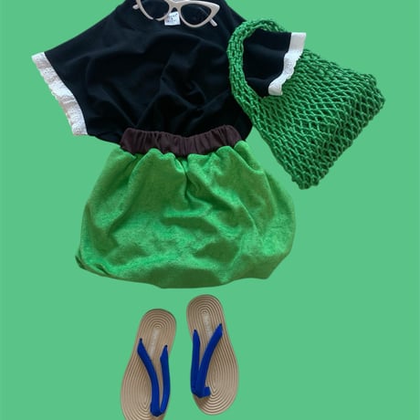 mikki/73. vacance Terry bullon skirt ADULT