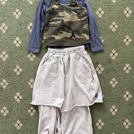 minimal/10. rolling rayerd pants JS-JM