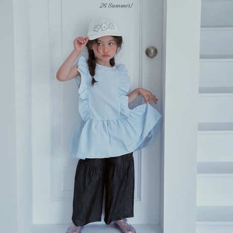 mollybin/31. bubble fril one-piece JS