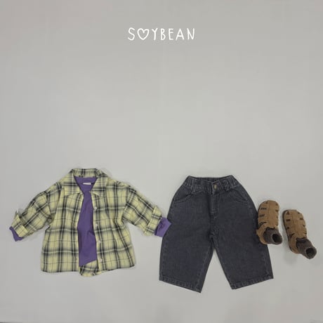 soybean/78. plan ) loose fit long sleeve T-shirt JS-JL