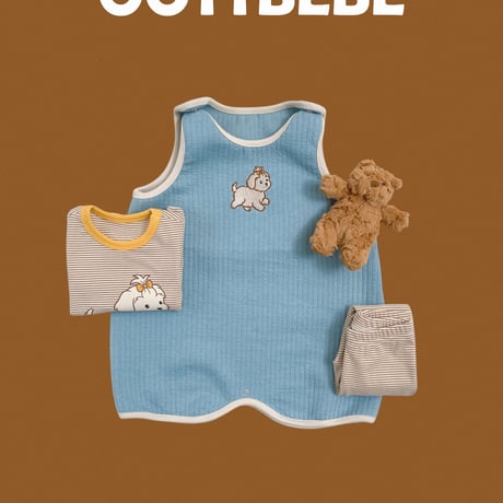 oottbebe/12. monsil sleeping vest S(1-2Y)-L(5-7Y)